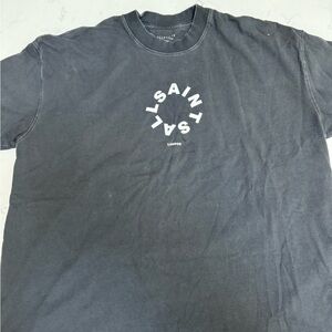 Men’s black All Saint T-shirt size large